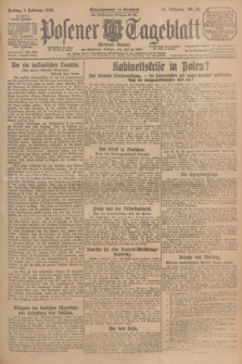 Posener Tageblatt (Posener Warte). Jg.65, Nr. 28 (5 Februar 1926) + dod.