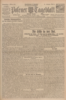 Posener Tageblatt (Posener Warte). Jg.65, Nr. 51 (4 März 1926) + dod.