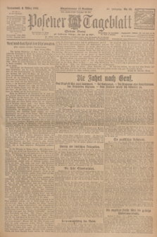 Posener Tageblatt (Posener Warte). Jg.65, Nr. 53 (6 März 1926) + dod.