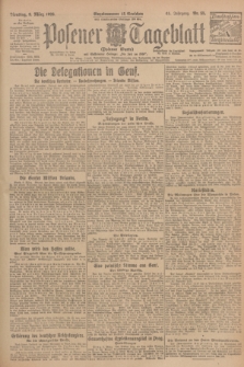 Posener Tageblatt (Posener Warte). Jg.65, Nr. 55 (9 März 1926) + dod.