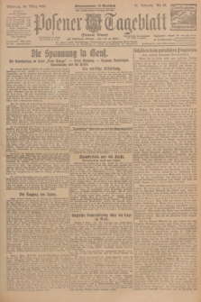 Posener Tageblatt (Posener Warte). Jg.65, Nr. 56 (10 März 1926) + dod.