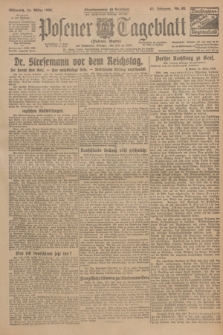 Posener Tageblatt (Posener Warte). Jg.65, Nr. 68 (24 März 1926) + dod.