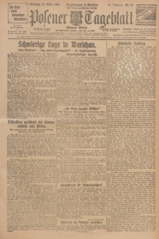 Posener Tageblatt (Posener Warte). Jg.65, Nr. 73 (30 März 1926) + dod.