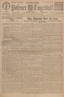 Posener Tageblatt (Posener Warte). Jg.65, Nr. 78 (7 April 1926) + dod.