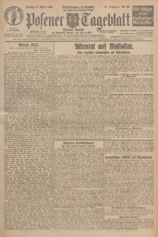 Posener Tageblatt (Posener Warte). Jg.65, Nr. 80 (9 April 1926) + dod.