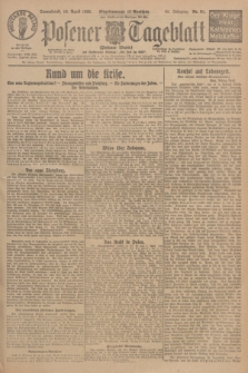Posener Tageblatt (Posener Warte). Jg.65, Nr. 81 (10 April 1926) + dod.