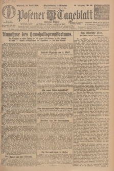 Posener Tageblatt (Posener Warte). Jg.65, Nr. 96 (28 April 1926) + dod.