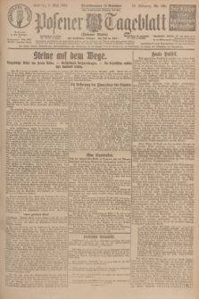 Posener Tageblatt (Posener Warte). Jg.65, Nr. 105 (9 Mai 1926) + dod.