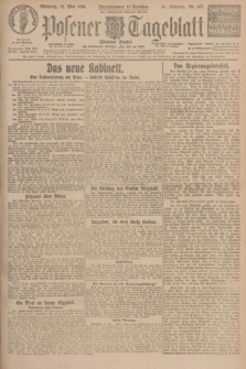 Posener Tageblatt (Posener Warte). Jg.65, Nr. 107 (12 Mai 1926) + dod.