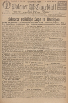 Posener Tageblatt (Posener Warte). Jg.65, Nr. 109 (15 Mai 1926) + dod.