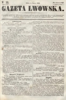 Gazeta Lwowska. 1853, nr 52