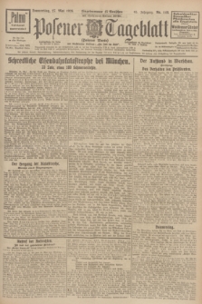 Posener Tageblatt (Posener Warte). Jg.65, Nr. 118 (27 Mai 1926) + dod.