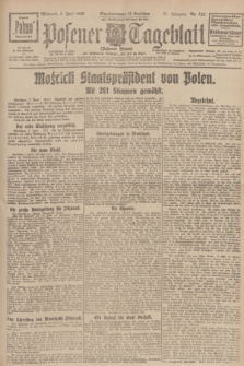 Posener Tageblatt (Posener Warte). Jg.65, Nr. 123 (2 Juni 1926) + dod.