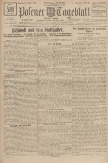 Posener Tageblatt (Posener Warte). Jg.65, Nr. 126 (6 Juni 1926) + dod.