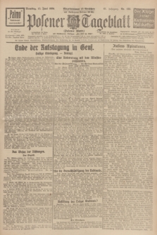 Posener Tageblatt (Posener Warte). Jg.65, Nr. 133 (15 Juni 1926) + dod.