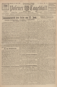 Posener Tageblatt (Posener Warte). Jg.65, Nr. 134 (16 Juni 1926) + dod.