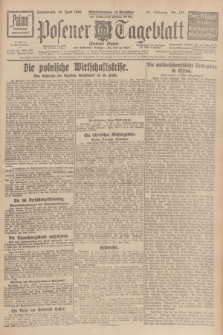 Posener Tageblatt (Posener Warte). Jg.65, Nr. 137 (19 Juni 1926) + dod.