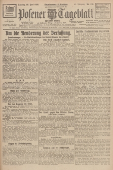 Posener Tageblatt (Posener Warte). Jg.65, Nr. 138 (20 Juni 1926) + dod.