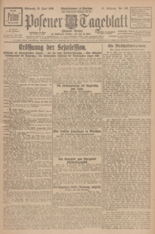 Posener Tageblatt (Posener Warte). Jg.65, Nr. 140 (23 Juni 1926) + dod.