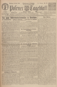 Posener Tageblatt (Posener Warte). Jg.65, Nr. 145 (29 Juni 1926) + dod.