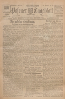 Posener Tageblatt (Posener Warte). Jg.65, Nr. 151 (7 Juli 1926) + dod.
