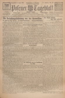 Posener Tageblatt (Posener Warte). Jg.65, Nr. 154 (10 Juli 1926) + dod.