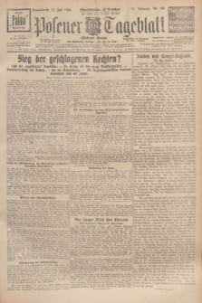 Posener Tageblatt (Posener Warte). Jg.65, Nr. 160 (17 Juli 1926) + dod.