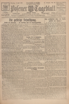 Posener Tageblatt (Posener Warte). Jg.65, Nr. 161 (18 Juli 1926) + dod.