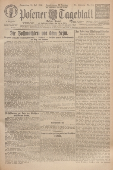 Posener Tageblatt (Posener Warte). Jg.65, Nr. 164 (22 Juli 1926) + dod.