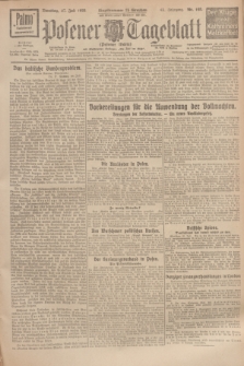 Posener Tageblatt (Posener Warte). Jg.65, Nr. 168 (27 Juli 1926) + dod.