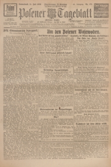 Posener Tageblatt (Posener Warte). Jg.65, Nr. 172 (31 Juli 1926) + dod.