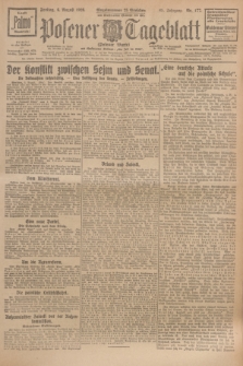 Posener Tageblatt (Posener Warte). Jg.65, Nr. 177 (6 August 1926) + dod.