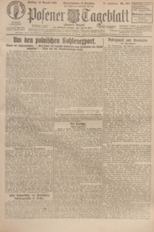 Posener Tageblatt (Posener Warte). Jg.65, Nr. 183 (13 August 1926) + dod.