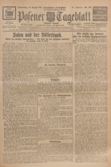 Posener Tageblatt (Posener Warte). Jg.65, Nr. 194 (26 August 1926) + dod.