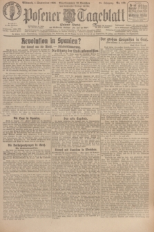 Posener Tageblatt (Posener Warte). Jg.65, Nr. 199 (1 September 1926) + dod.
