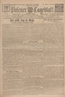 Posener Tageblatt (Posener Warte). Jg.65, Nr. 206 (9 September 1926) + dod.