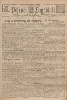 Posener Tageblatt (Posener Warte). Jg.65, Nr. 208 (11 September 1926) + dod.