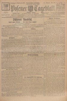 Posener Tageblatt (Posener Warte). Jg.65, Nr. 209 (12 September 1926) + dod.