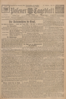 Posener Tageblatt (Posener Warte). Jg.65, Nr. 214 (18 September 1926) + dod.