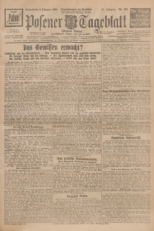 Posener Tageblatt (Posener Warte). Jg.65, Nr. 232 (9 Oktober 1926) + dod.