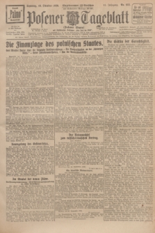 Posener Tageblatt (Posener Warte). Jg.65, Nr. 233 (10 Oktober 1926) + dod.