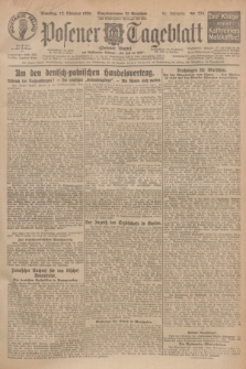 Posener Tageblatt (Posener Warte). Jg.65, Nr. 234 (12 Oktober 1926) + dod.