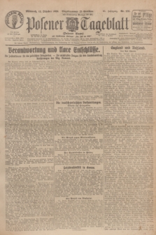 Posener Tageblatt (Posener Warte). Jg.65, Nr. 235 (13 Oktober 1926) + dod.