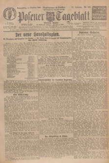 Posener Tageblatt (Posener Warte). Jg.65, Nr. 236 (14 Oktober 1926) + dod.