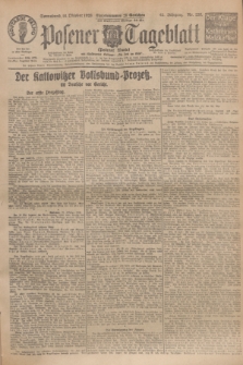 Posener Tageblatt (Posener Warte). Jg.65, Nr. 238 (16 Oktober 1926) + dod.