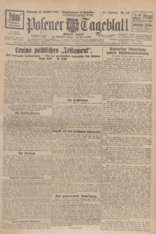 Posener Tageblatt (Posener Warte). Jg.65, Nr. 241 (20 Oktober 1926) + dod.