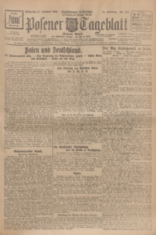 Posener Tageblatt (Posener Warte). Jg.65, Nr. 247 (27 Oktober 1926) + dod.