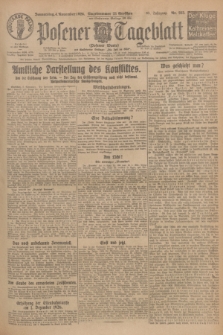 Posener Tageblatt (Posener Warte). Jg.65, Nr. 253 (4 November 1926) + dod.
