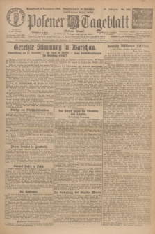 Posener Tageblatt (Posener Warte). Jg.65, Nr. 255 (6 November 1926) + dod.