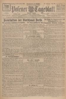 Posener Tageblatt (Posener Warte). Jg.65, Nr. 260 (12 November 1926) + dod.